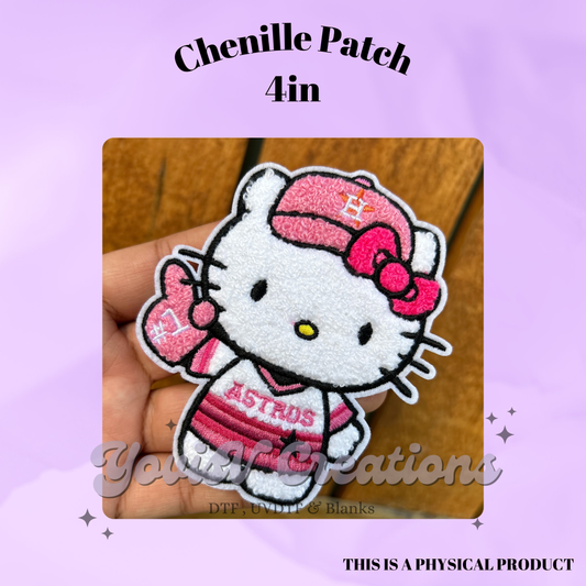 Kitty Pink Chenille