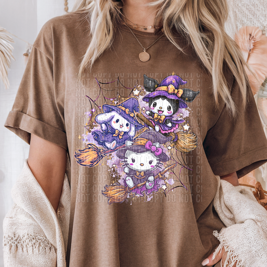Witch Kitty & Friend