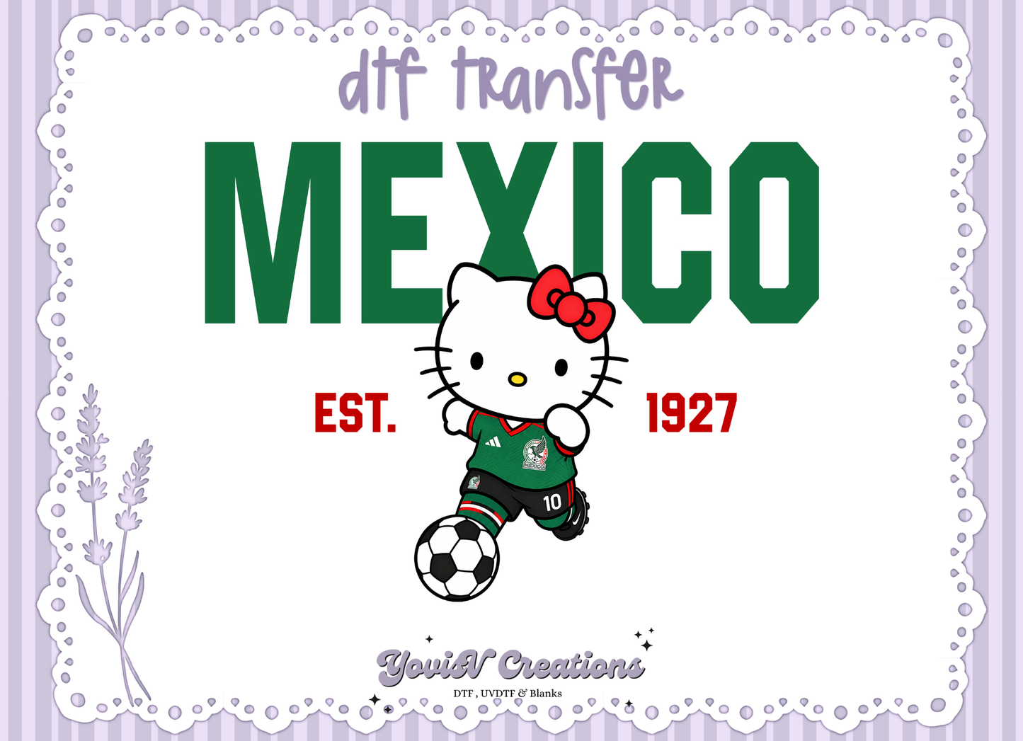 Mexico Soccer Kitty-Inspired