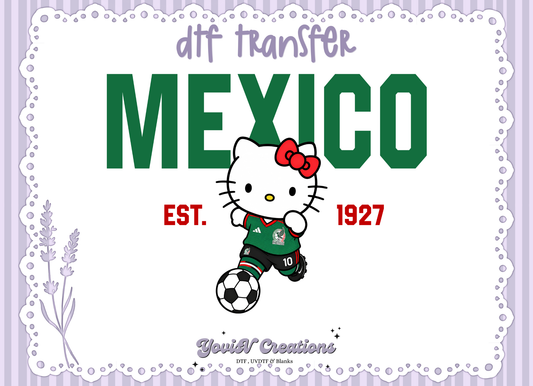 Mexico Soccer Kitty-Inspired