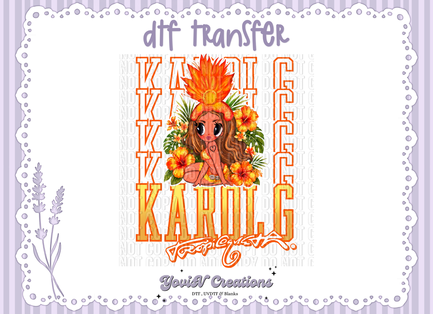 Karol G Tropical Chibi