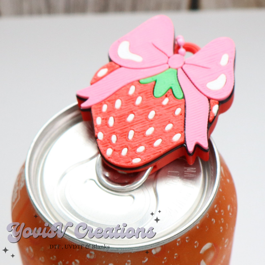 Stawberry Can Opener Keychain