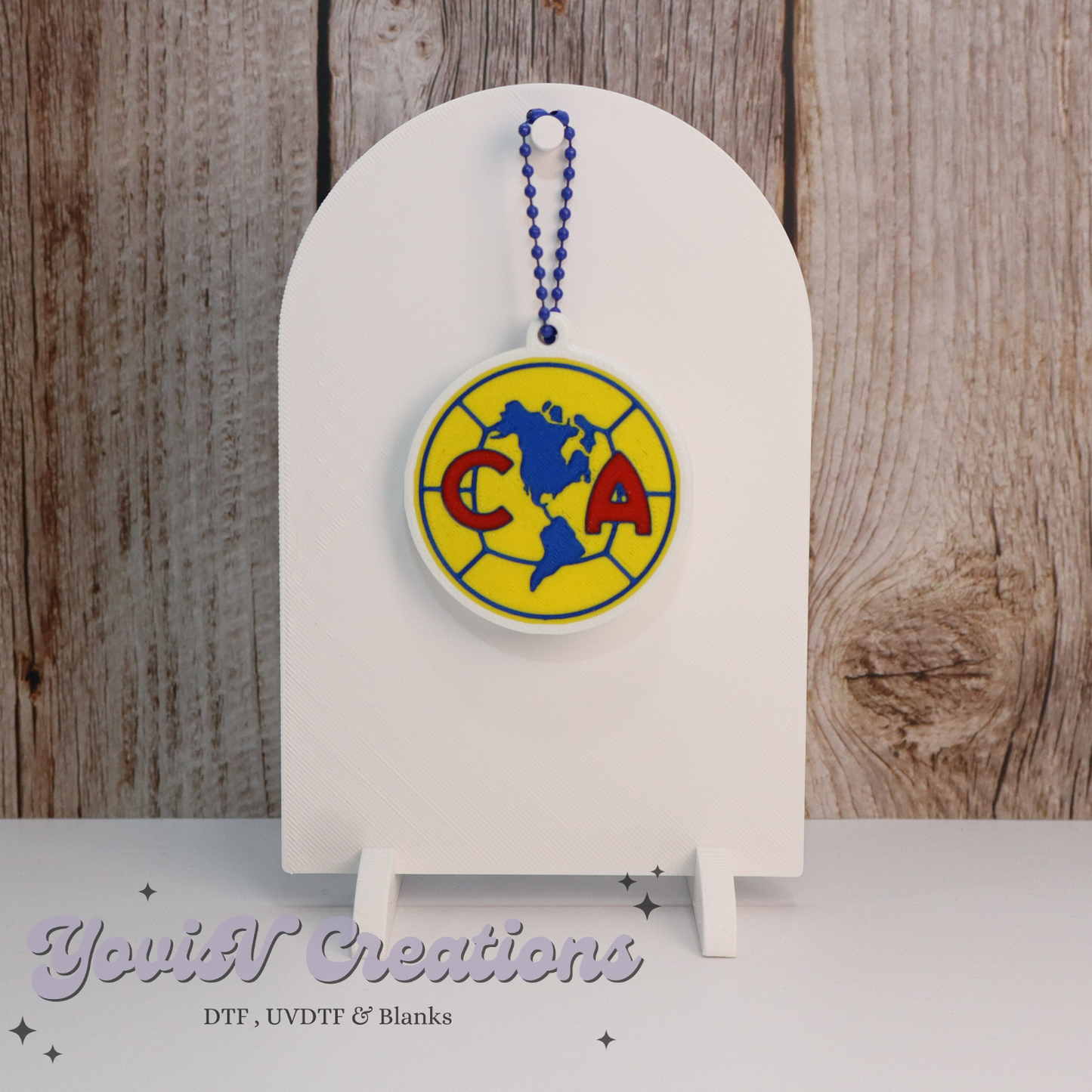 Aguilas Can Opener Keychain