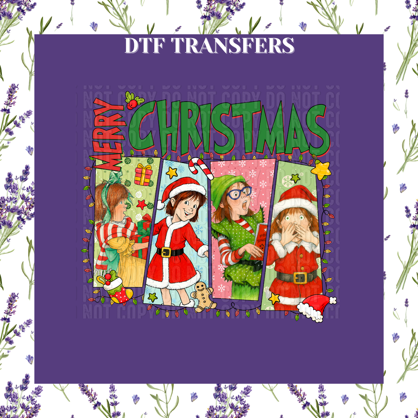 Merry Christmas Characters