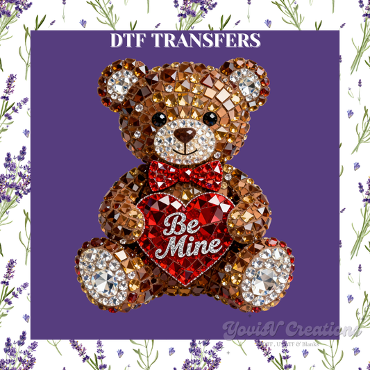 Brown Teddy Rhinestones