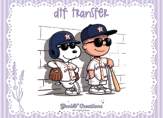 Snoopy & Charlie Astros