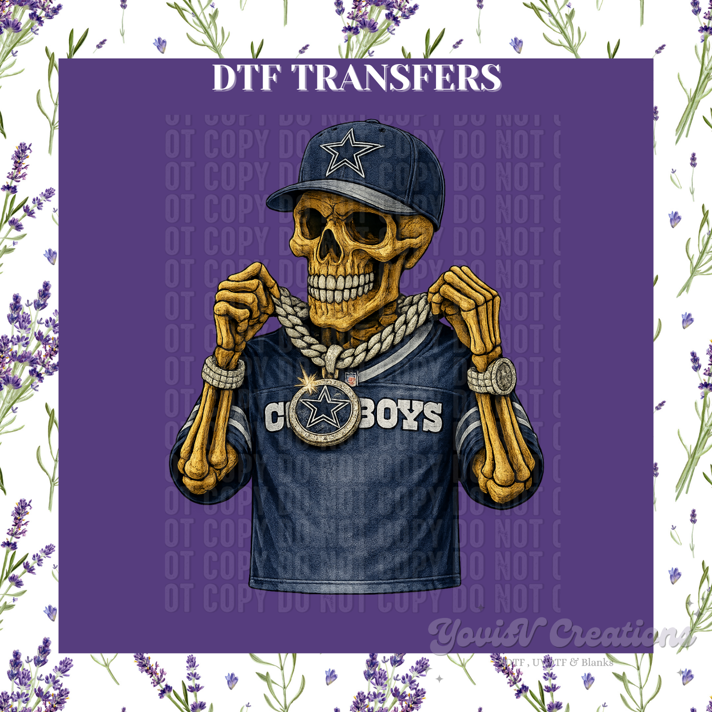 Skeleton Football (Cowboys)
