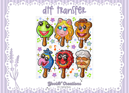 Puppets Melted Ice Cream