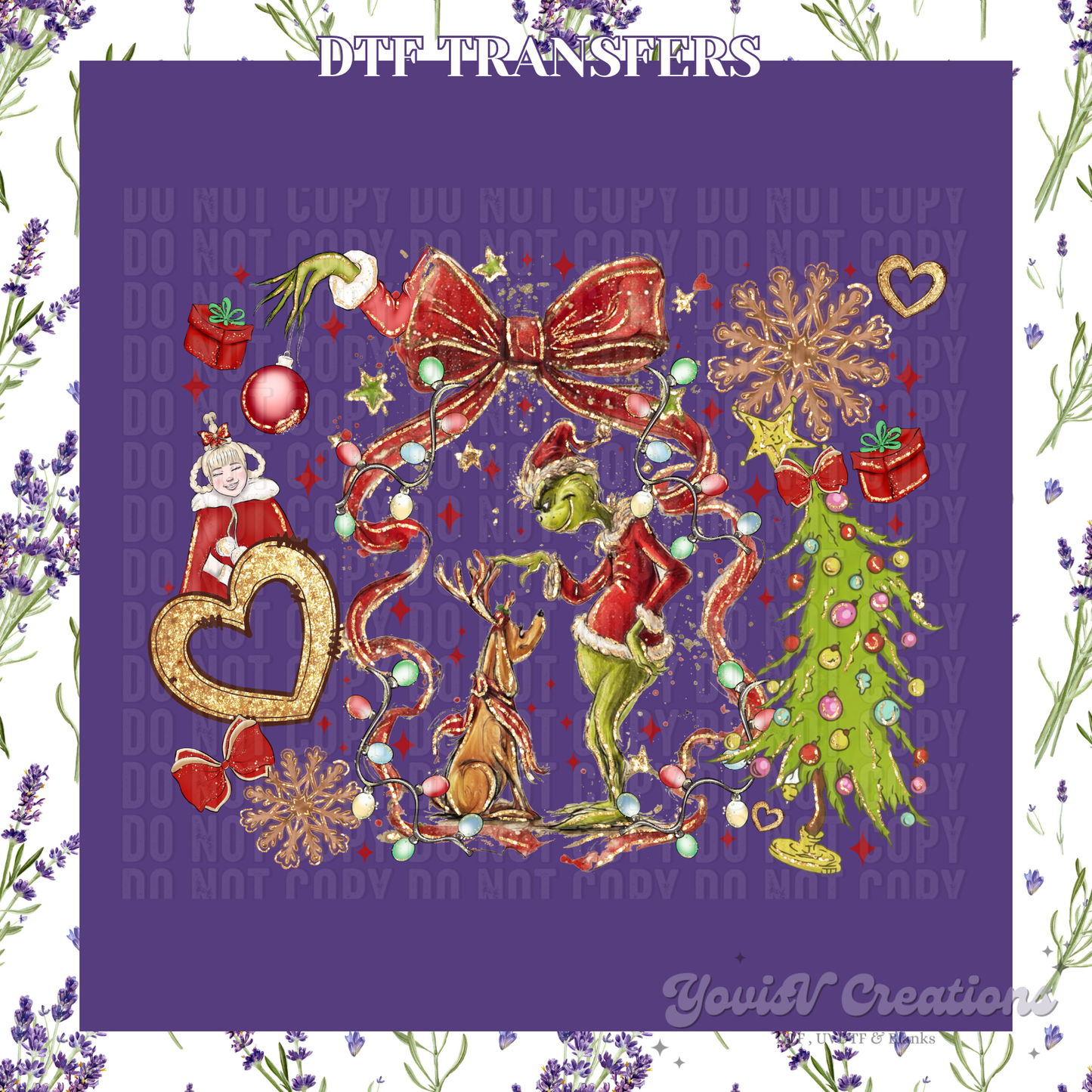 Mean One Bow and Snowflake