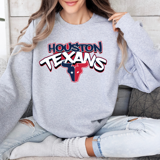 Texans Red & Blue