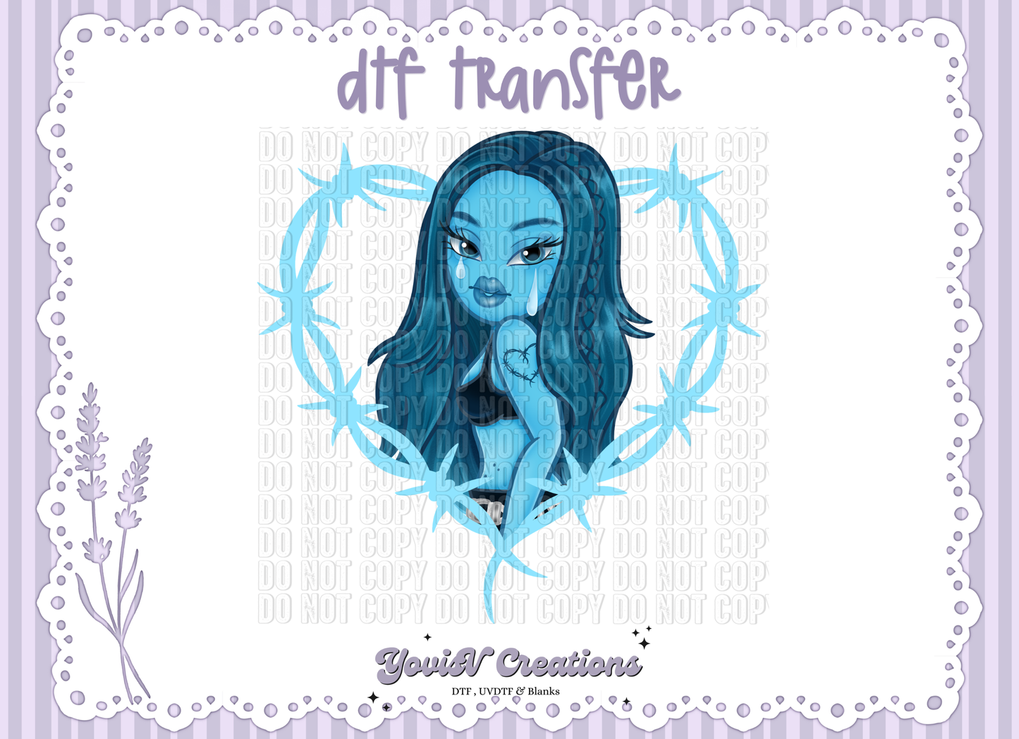 Blue Doll KG Heart