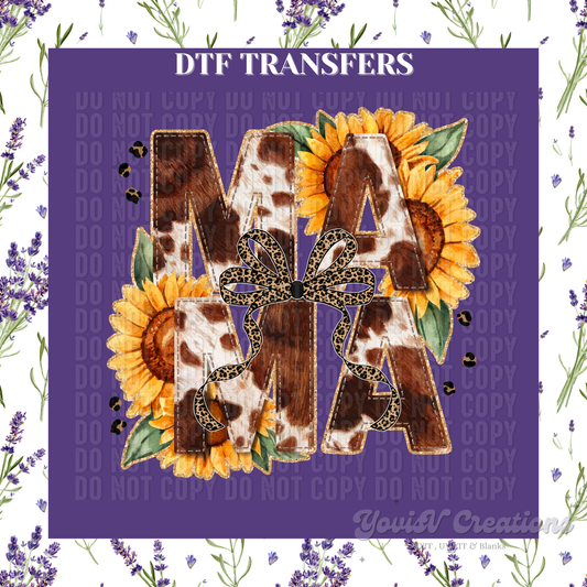 Mama Sunflower Western