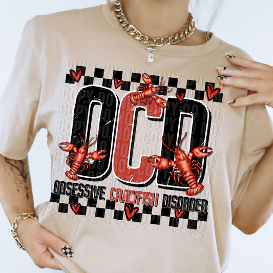 OCD - Obsessive, Crawfish,  Disorder