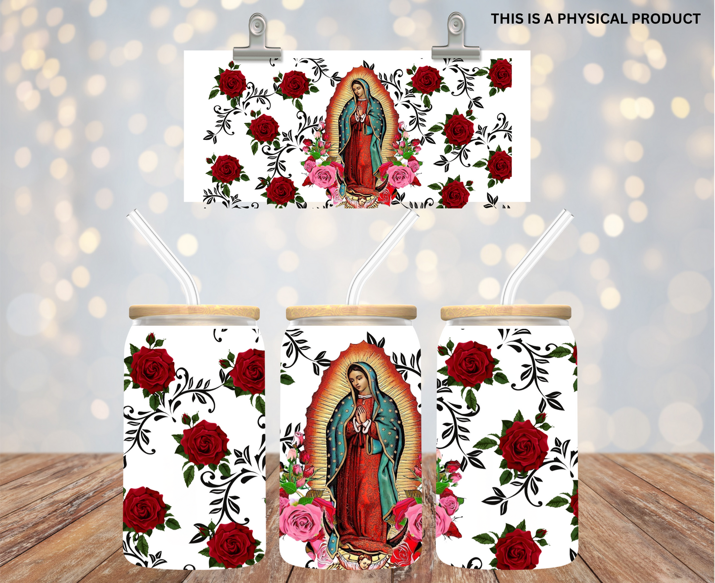 Virgen de Guadalupe 16oz Wrap