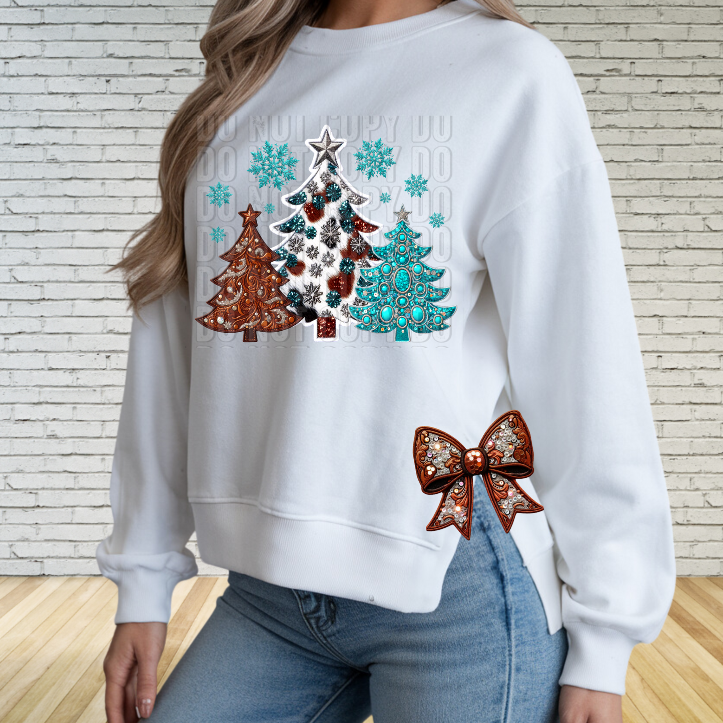 Three Christmas Tress