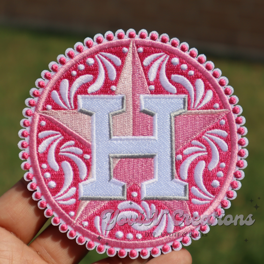 Pink Talavera Patch (Astros)