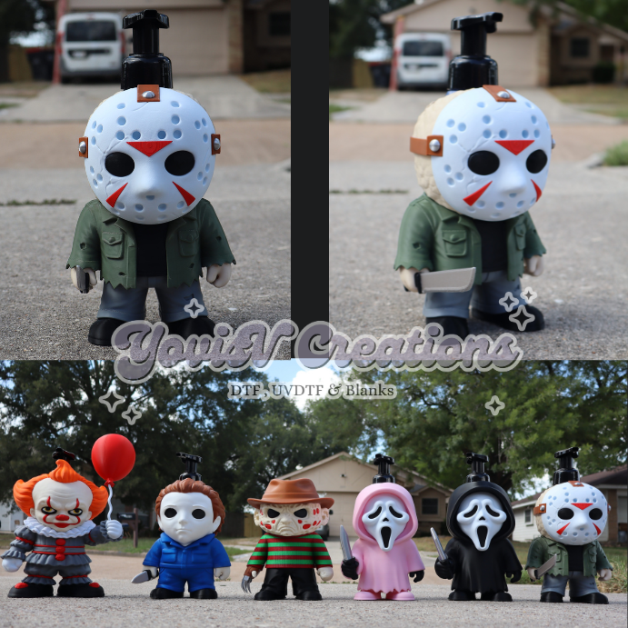 Halloween Horror Character Soap Dispenser Holders