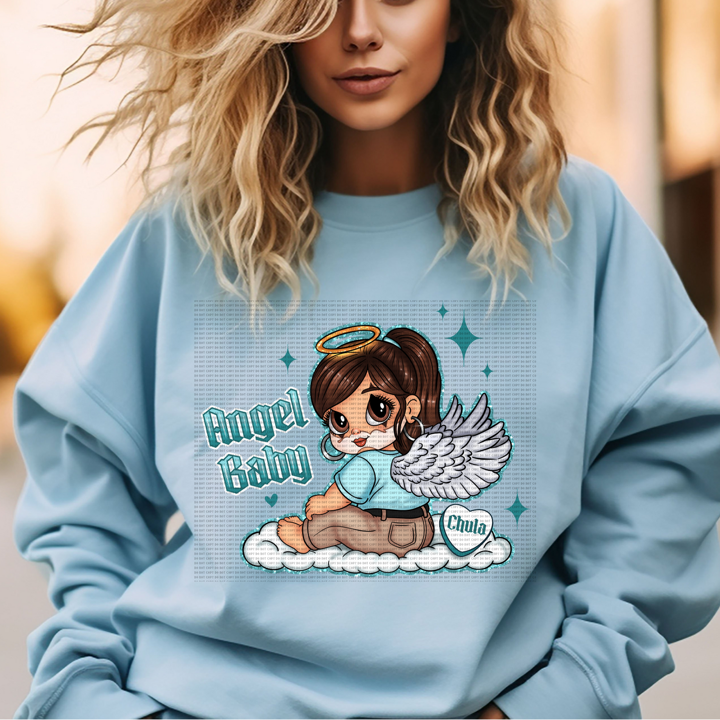 Angel Baby ( Blue Stars )