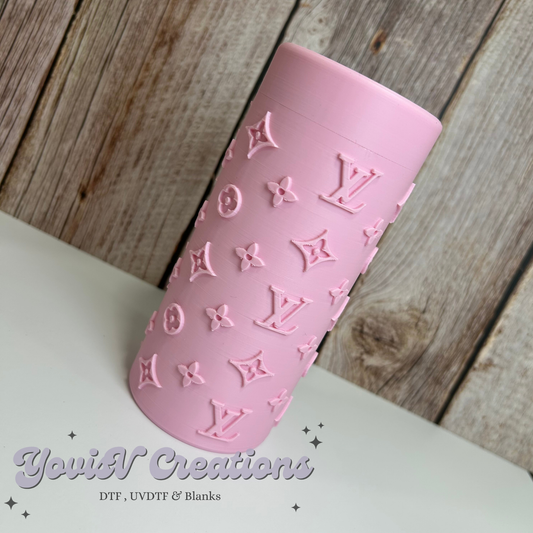 Monogram Can Cooler 12oz