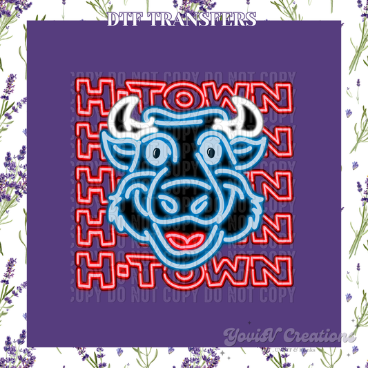 Houston Toro Neon