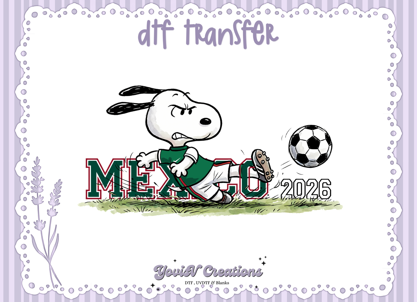Mexico Soccer Pup