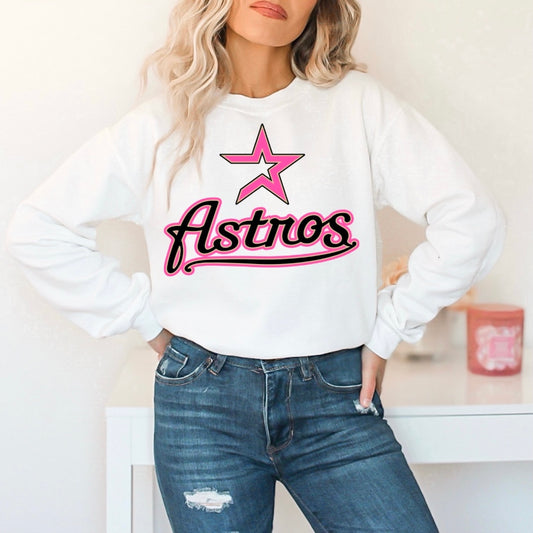 Pink Astros Retro