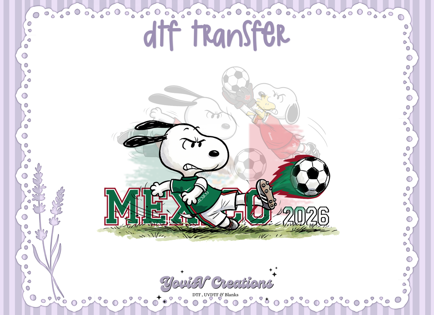 Mexico Soccer Pup