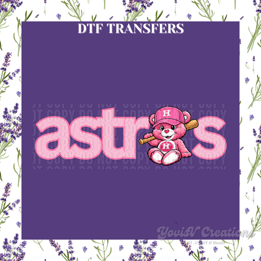 Stros Baseball Bear