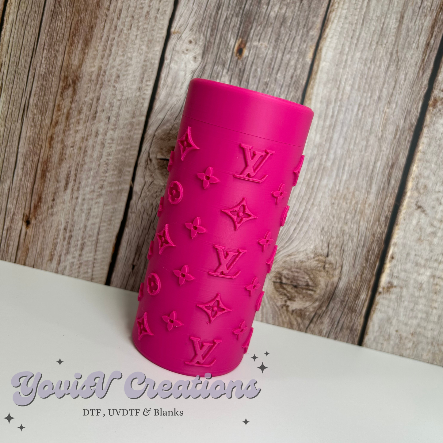 Monogram Can Cooler 12oz