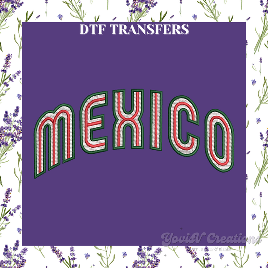 Mexico Faux Embroider