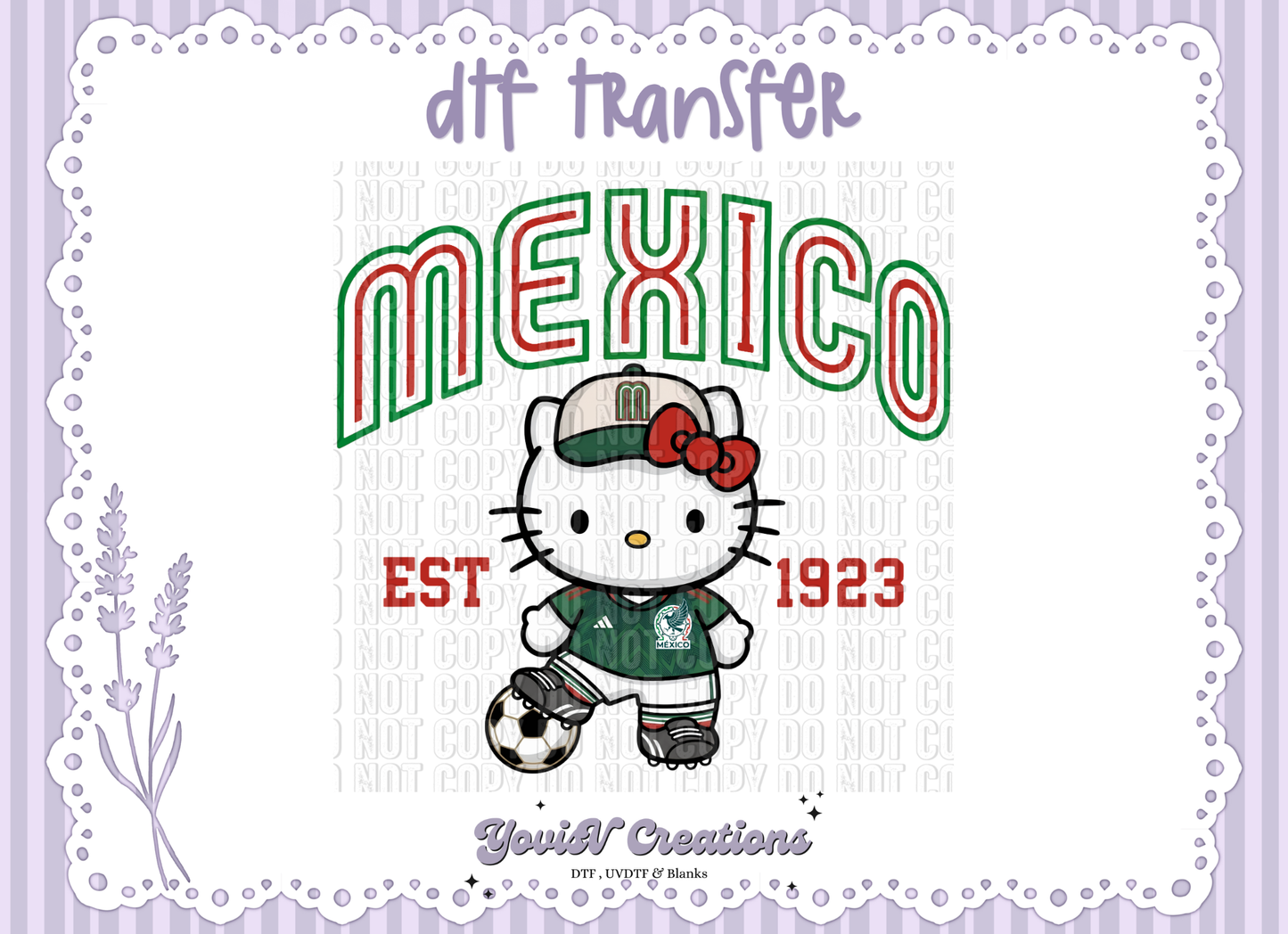 Mexico Kitty Soccer