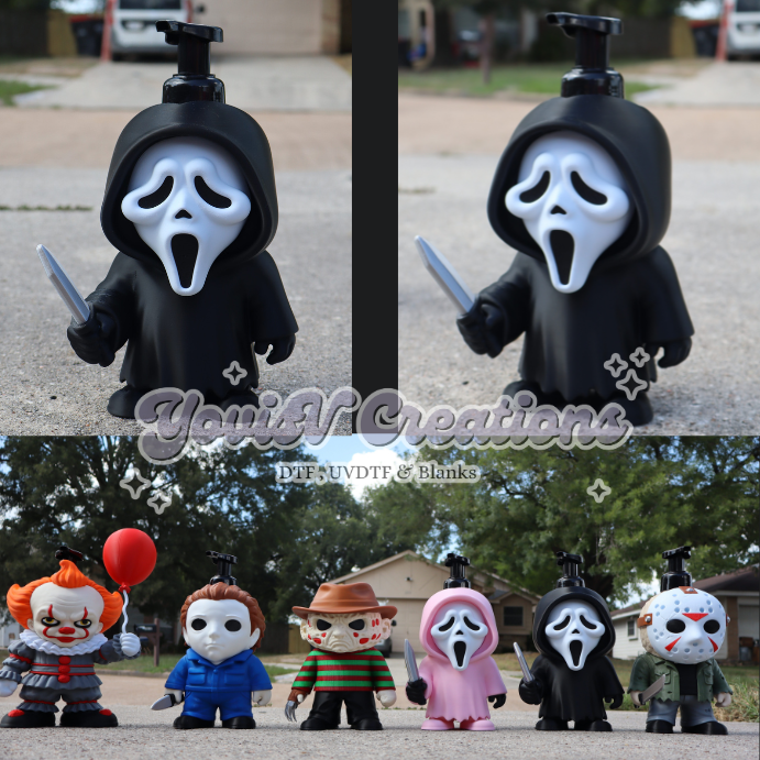 Halloween Horror Character Soap Dispenser Holders