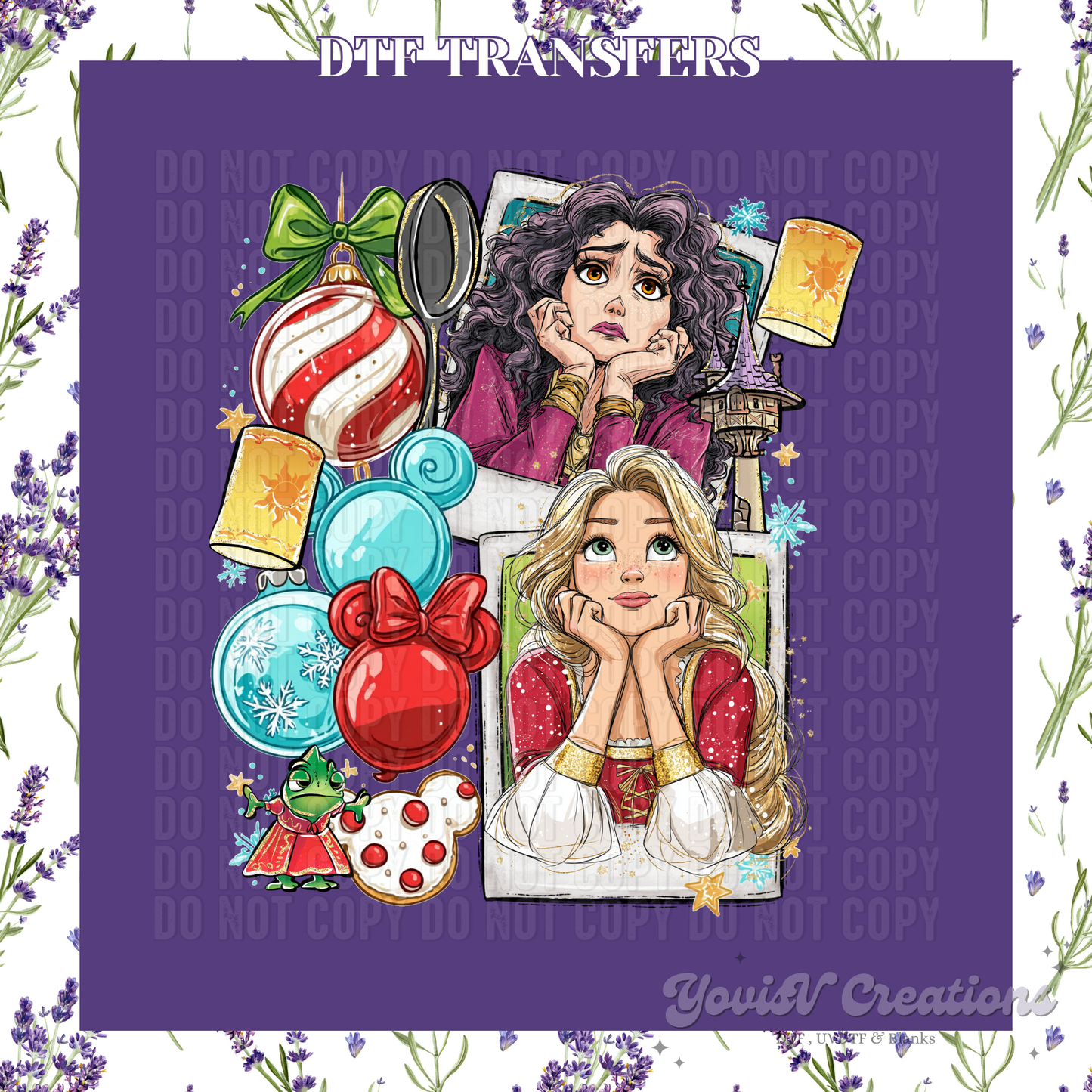 Long Hair Princess Polaroid