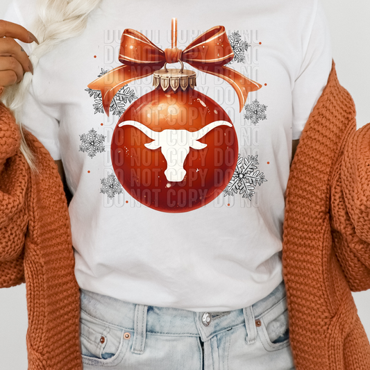 Longhorn Ornament