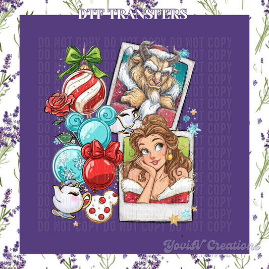 Beast and Beauty Polaroid