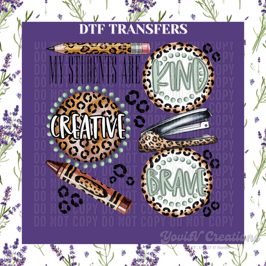 My Students are Creative, Kind, Brave