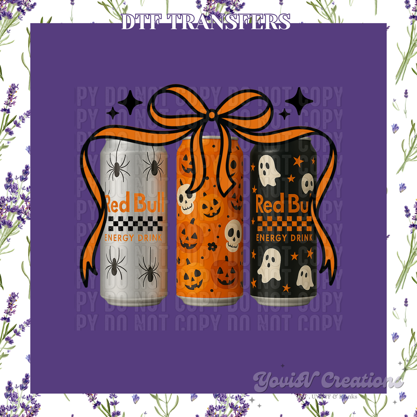 Halloween Drinks with Bows