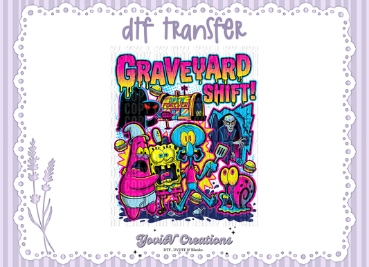 Graveyard Shift Cartoon