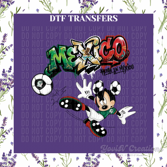 Mexico Soccer Mouse
