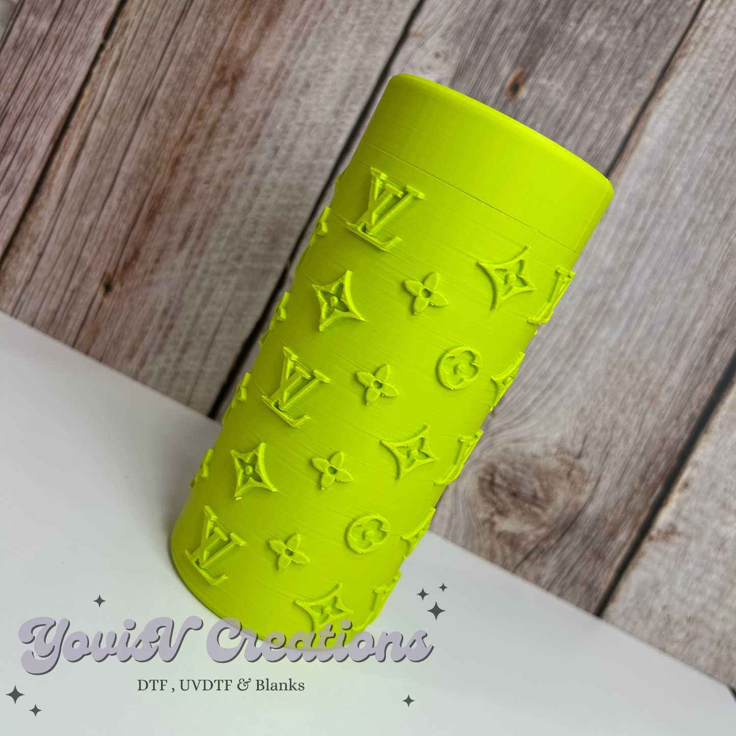 Monogram Can Cooler 12oz