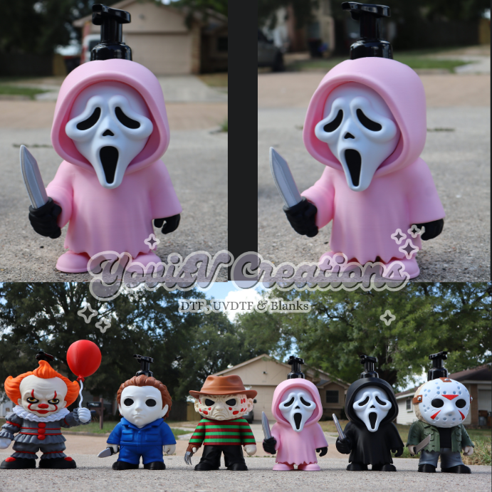 Halloween Horror Character Soap Dispenser Holders