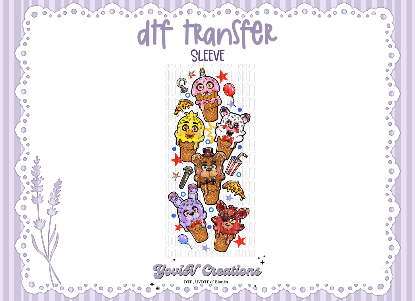 Animatronic Melted Ice Cream Friends