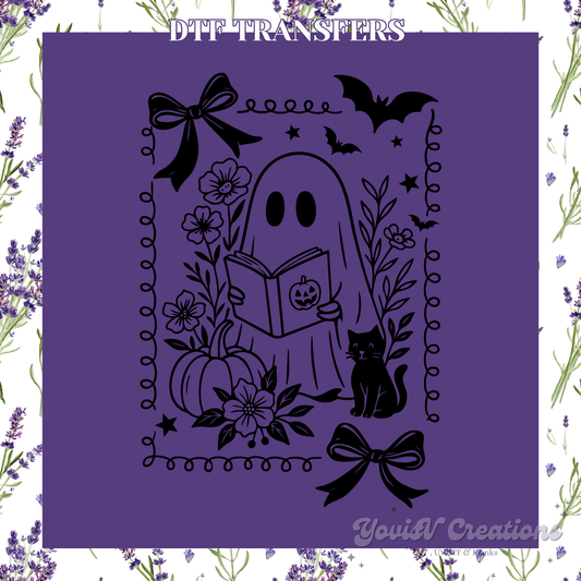 Ghost with Book
