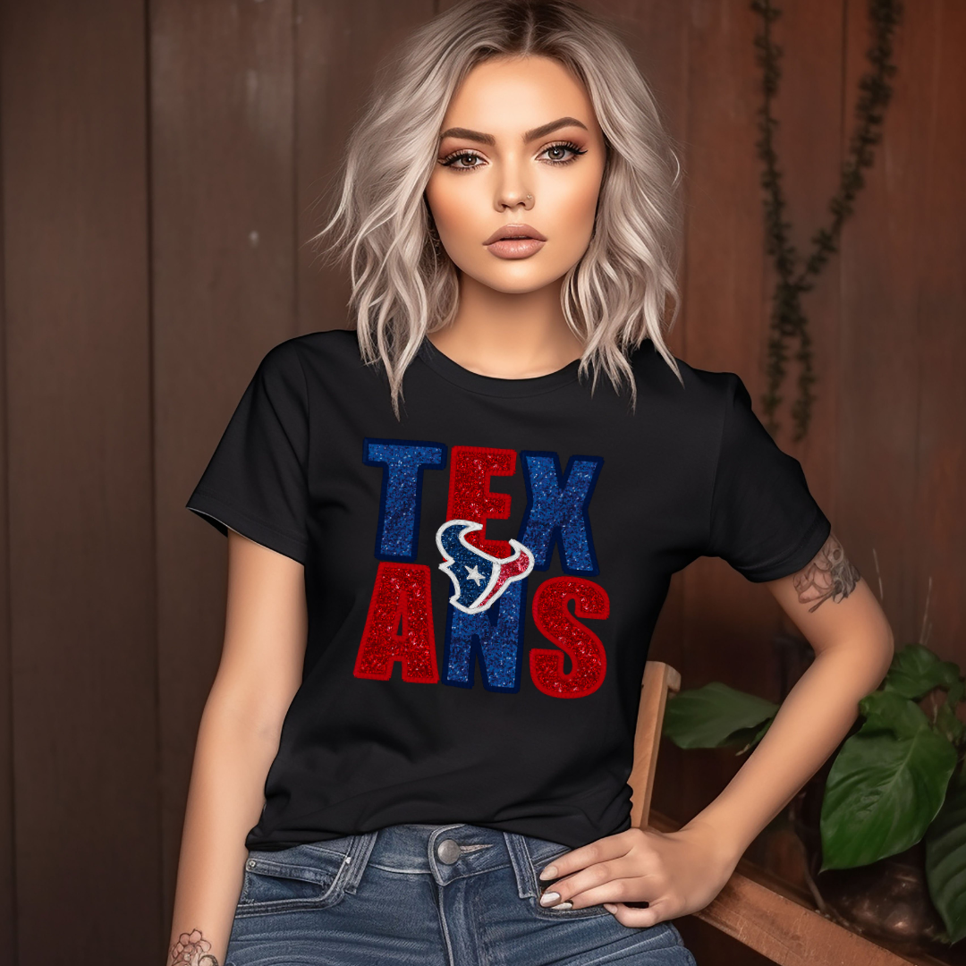 Texans Faux Embroider