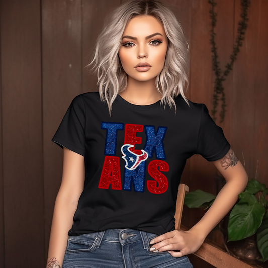 Texans Faux Embroider