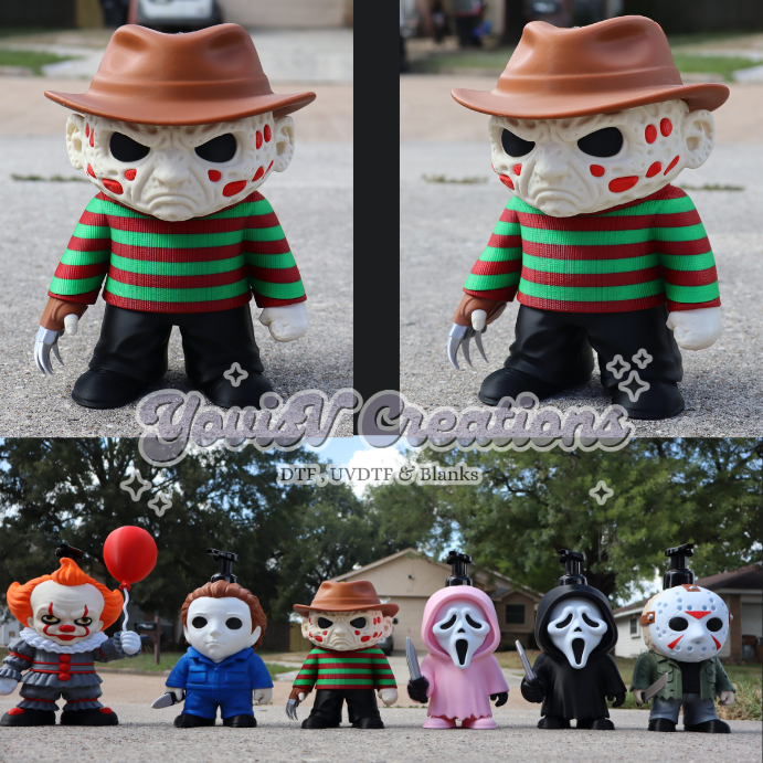 Halloween Horror Character Soap Dispenser Holders