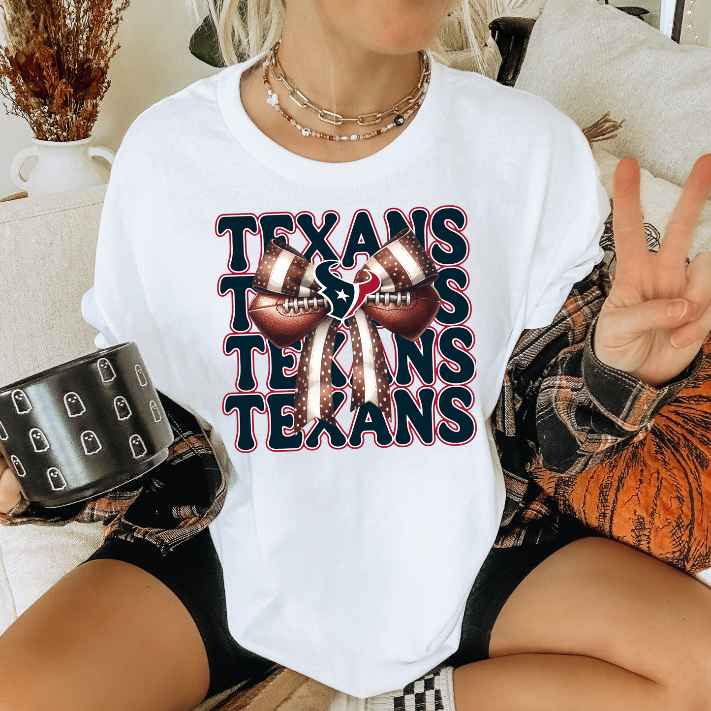 Old Texans Logo Bow