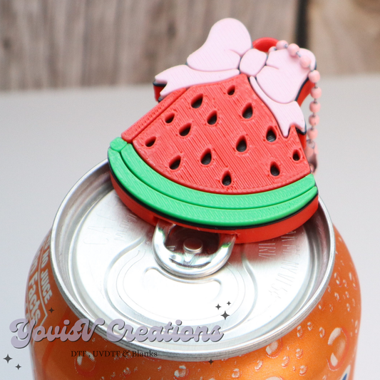 Watermelon Coquette Can Opener Keychain
