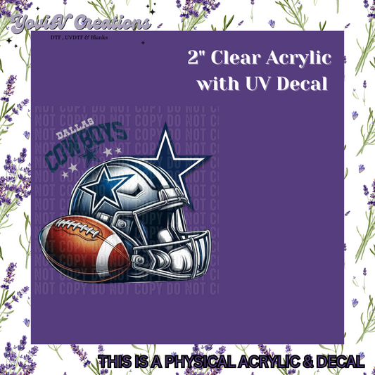 Cowboys Football Helmet
