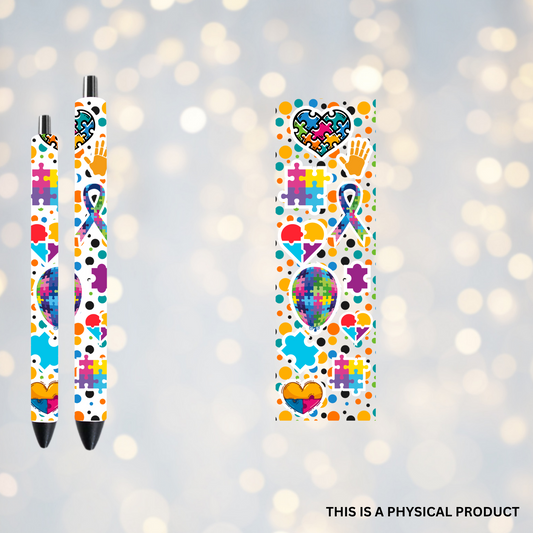 Autism ( 1 ) Pen Wrap